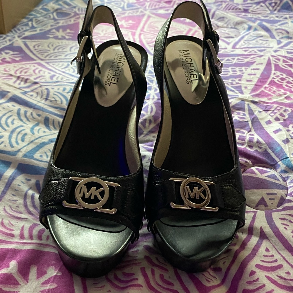 Michael Kors wedge heels